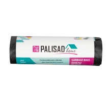 Пакеты для мусора 120 л x 10 шт. серые, Home Palisad
