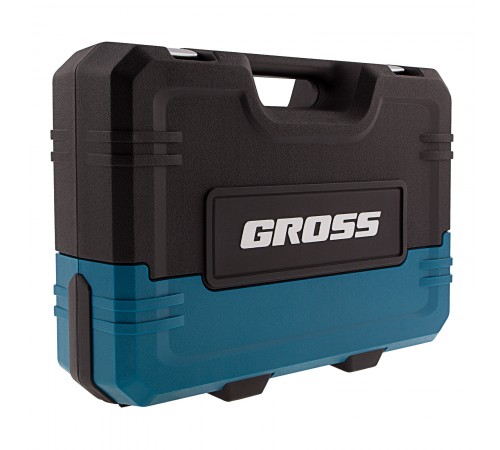Набор инструментов, 1/4", 1/2", CrV, 120 зубьев, 82 предмета Gross
Набор инструментов, 1/4", 1/2", CrV, 120 зубьев, 82 предмета Gross