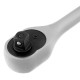 Ключ-трещотка 3/8", 90 зубьев, с быстрым сбросом, CrV Denzel
