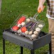 Решетка гриль 315 х 410 х 70 мм, объемная, хромированная Camping Palisad
