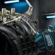 Ключ-трещотка 3/8", CrV, 90 зубьев, усиленный, хром Gross