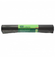 Пакеты для мусора 240 л x 10 шт, пвд, сверхпрочные, длинный ролик,Сибртех
