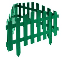 Забор декоративный "Марокко", 28 х 300 см, зеленый, Palisad
