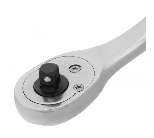 Ключ-трещотка 1/4", CrV, 90 зубьев, усиленный, хром Gross
Ключ-трещотка 1/4", CrV, 90 зубьев, усиленный, хром Gross