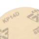 Диск шлифовальный под "липучку", KP14D, зернистость P 80, 16-Н, 125 мм, 5 шт, "БАЗ"