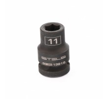 Головка ударная шестигранная, 11 мм, 1/2, CrMo Stels
