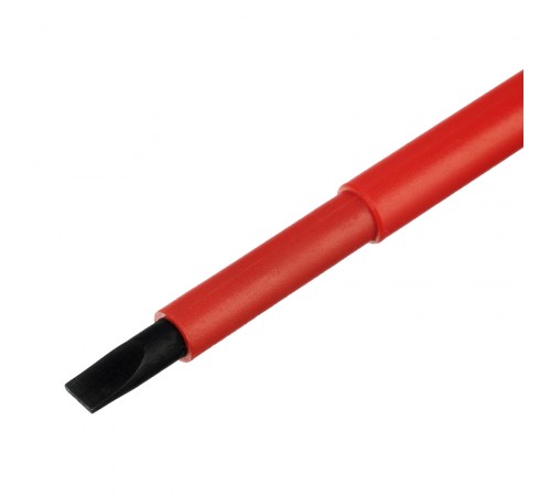 Отвертка Insulated, SL5.5 x 125 мм, CrMo, до 1000 В, двухкомпонентная рукоятка Matrix Professional
Отвертка Insulated, SL5.5 x 125 мм, CrMo, до 1000 В, двухкомпонентная рукоятка Matrix Professional