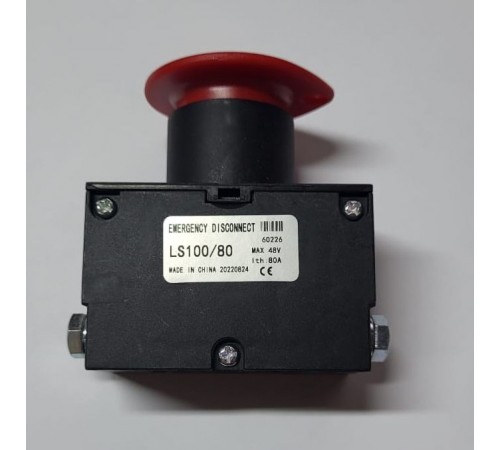 6 Аварийный выключатель для самоходной тележки EPT (Emergency Stop Switch 10301002) 6 Аварийный выключатель для самоходной тележки EPT (Emergency Stop Switch 10301002)