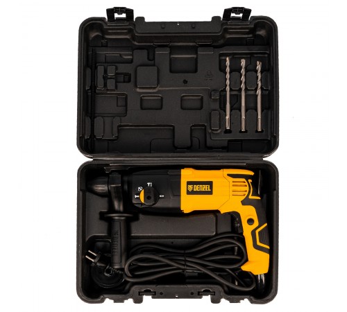 Перфоратор электрический RH-750-24, SDS-plus, 750 Вт, 2.5 Дж, 3 режима Denzel
Перфоратор электрический RH-750-24, SDS-plus, 750 Вт, 2.5 Дж, 3 режима Denzel
