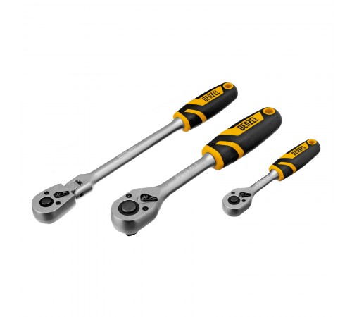 Набор инструментов, 1/2", 1/4", 3/8", CrV, S2, пластиковый кейс, 144 предмета Denzel
Набор инструментов, 1/2", 1/4", 3/8", CrV, S2, пластиковый кейс, 144 предмета Denzel