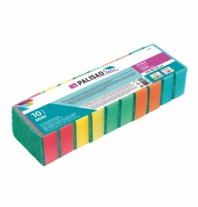 Губки для посуды Mini, 79 x 49 x 25 мм, 10 шт., Home Palisad
