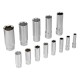 Набор инструментов, 1/4", 1/2", CrV, 120 зубьев, 109 предметов Gross
