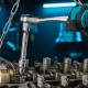 Набор торцевых головок, трещотка 120 зубьев, 1/2", CrV, 12 предметов Gross
