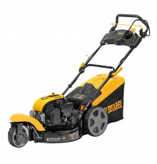 Бензиновая газонокосилка GLT-460SP-T, Trike 149 см3, 46 см, привод, панель, 60л Denzel 
