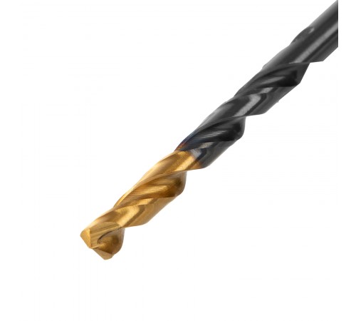Сверло по металлу, 4,2 мм, HSS-Tin, Golden Tip, 10 шт. Denzel
Сверло по металлу, 4,2 мм, HSS-Tin, Golden Tip, 10 шт. Denzel