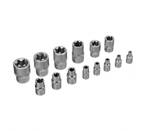 Набор головок Torx , 14 предметов, 1/4, 3/8, 1/2 Stels
Набор головок Torx , 14 предметов, 1/4, 3/8, 1/2 Stels