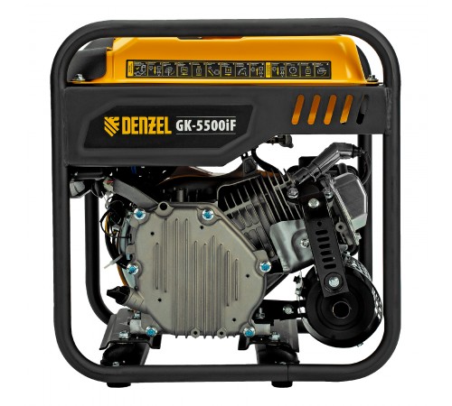 Генератор инверторный GK-5500iF, 5,5 кВт, 230 В, ручной старт DENZEL
Генератор инверторный GK-5500iF, 5,5 кВт, 230 В, ручной старт DENZEL