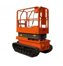 Подъемник ножничный самоходный гусеничный  450 кг 8/10 м TOR GTJZ0810LD  DC аккумуляторный
