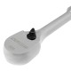 Ключ-трещотка 1/4", CrV, 120 зубьев, цельнометаллический, хром Gross
