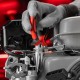 Длинногубцы прямые Nickel, 160 мм, никелированные, двухкомпонентные рукоятки Matrix