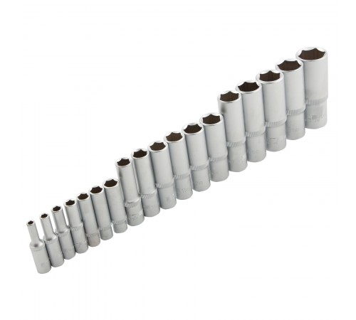 Набор инструментов, 1/4", 3/8", 1/2", Cr-V, S2, усиленный кейс, 216 предметов Stels
