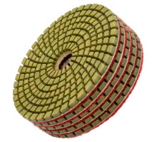 Алмазный гибкий шлифовальный круг ,100 мм, P50, мокрое шлифование, 5 шт. Matrix

