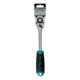 Ключ-трещотка 1/2", CrV, 72 зуба, с быстрым сбросом, матовый хром Stels