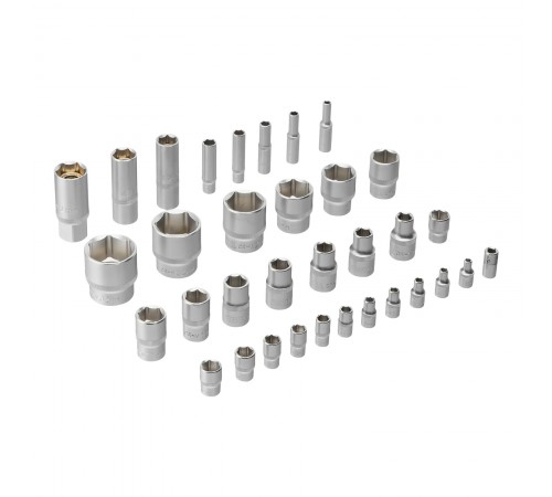 Набор инструментов, 1/2", 1/4", CrV, S2, пластиковый кейс, 84 предмета Denzel
Набор инструментов, 1/2", 1/4", CrV, S2, пластиковый кейс, 84 предмета Denzel
