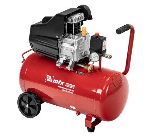 Компрессор воздушный DC1500L/50, 1,5 кВт, 50 л, 210 л/мин MTX
Компрессор воздушный DC1500L/50, 1,5 кВт, 50 л, 210 л/мин MTX