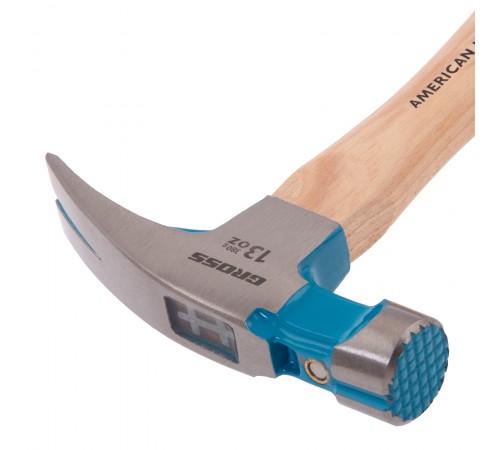 Молоток-гвоздодер, 380 г, угол 75, магнит, обрезиненная рукоятка AMERICAN HICKORY GROSS
Молоток-гвоздодер, 380 г, угол 75, магнит, обрезиненная рукоятка AMERICAN HICKORY GROSS