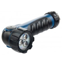Фонарик светодиодный, противоударный, влагозащищенный, 3 ярких Led, 2 х LR20 Stern
