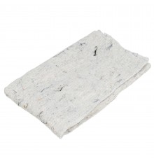 Салфетка для пола х/б, 500x700 мм, белая, Home Palisad
