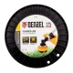 Леска для триммера квадрат, 2,4мм х 175м, на DIN катушке FLEX CORD Denzel
