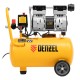 Компрессор DLS950/24 безмаслянный малошумный 950 Вт, 165 л/мин, ресивер 24 л Denzel
