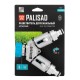 Разветвитель двухканальный, с внутренней резьбой 3/4",алюминий, LUXE Palisad