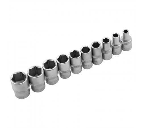 Набор инструментов, 1/4", 1/2", Cr-V, S2, усиленный кейс, 119 предметов Stels
