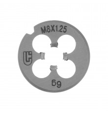 Плашка М8 х 1.25 мм Сибртех
