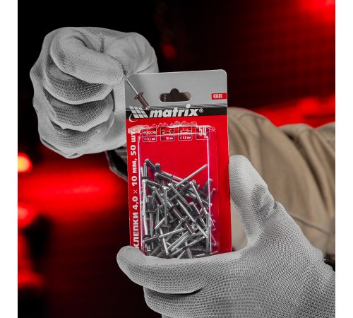 Заклепки 4.0 х 10 мм RAL 8017, темно-коричневый, 50 шт Matrix
Заклепки 4.0 х 10 мм RAL 8017, темно-коричневый, 50 шт Matrix