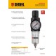 Фильтр-регулятор FR1500, 10 бар, 1500 л/мин, 1/4" Denzel
