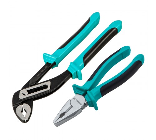 Набор инструментов, 1/2", 1/4", CrV, пластиковый кейс 76 предметов Stels
