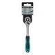 Ключ-трещотка 1/4", CrV, 72 зуба, с быстрым сбросом, матовый хром Stels
