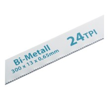 Полотна для ножовки по металлу, 300 мм, 24 TPI, BIM, 2 шт Gross
