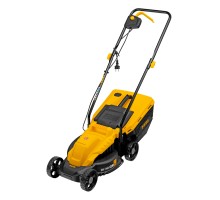 Газонокосилка электрическая GM-1100, 1100 Вт, шир. 32 см, 3 уров., травосб. 30 л Denzel
