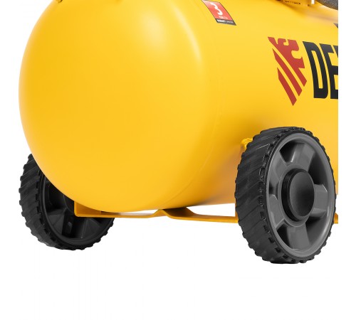 Компрессор воздушный DKV2200/50, Х-PRO 2.2 кВт, 400 л/мин, 50 л Denzel
