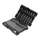 Набор бит HEX, Torx , SPLine, хвостовик-шестигранник 1/2, CrV, 42 шт. Stels
