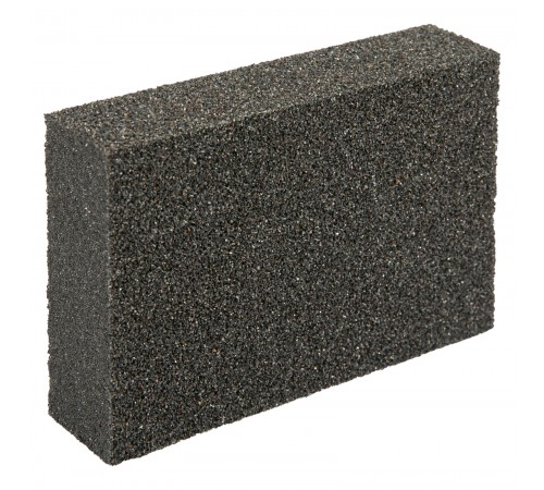 Губка для шлифования, 100 х 70 х 25 мм, мягкая, 3 шт, P 60/80, P 60/100, P 80/120 Matrix
