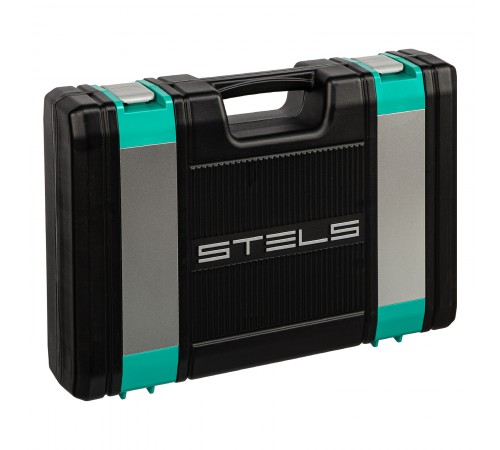 Набор инструментов, 1/2", 1/4", CrV, пластиковый кейс 76 предметов Stels
