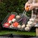 Решетка гриль 315 х 410 х 70 мм, объемная, хромированная Camping Palisad
