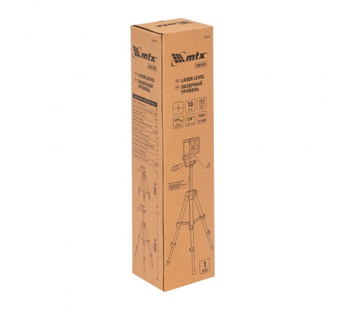 Лазерный уровень XQB RED Pro SET, 10 м, красный луч, батарейки, штатив MTX
Лазерный уровень XQB RED Pro SET, 10 м, красный луч, батарейки, штатив MTX