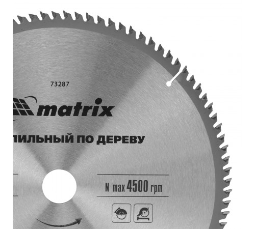 Пильный диск по дереву, 305 х 30 мм, 96 зубьев Matrix Professional
Пильный диск по дереву, 305 х 30 мм, 96 зубьев Matrix Professional